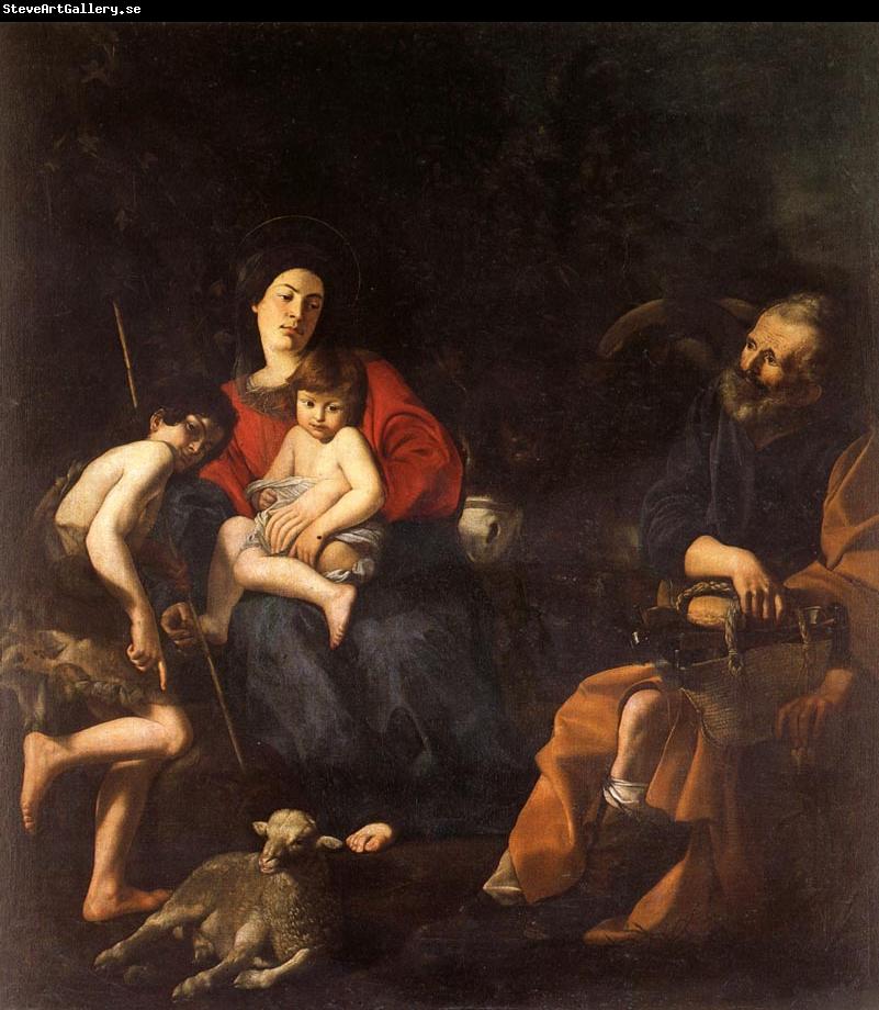 CARACCIOLO, Giovanni Battista The Rest on the Flight into Egypt